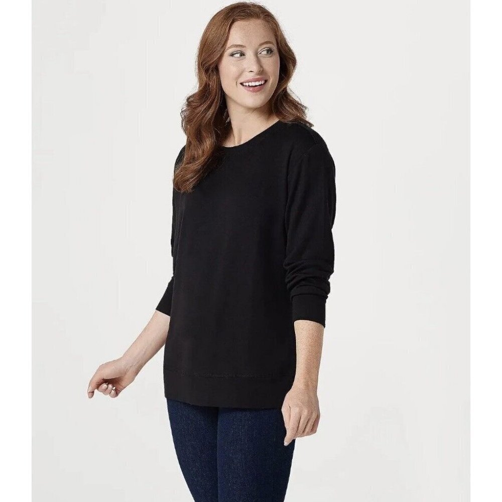 All worthy Hunt.er MeGrady Pullover Sweatshirt Black, Small